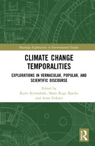 The Cover of the book Climate Change Temporalities.